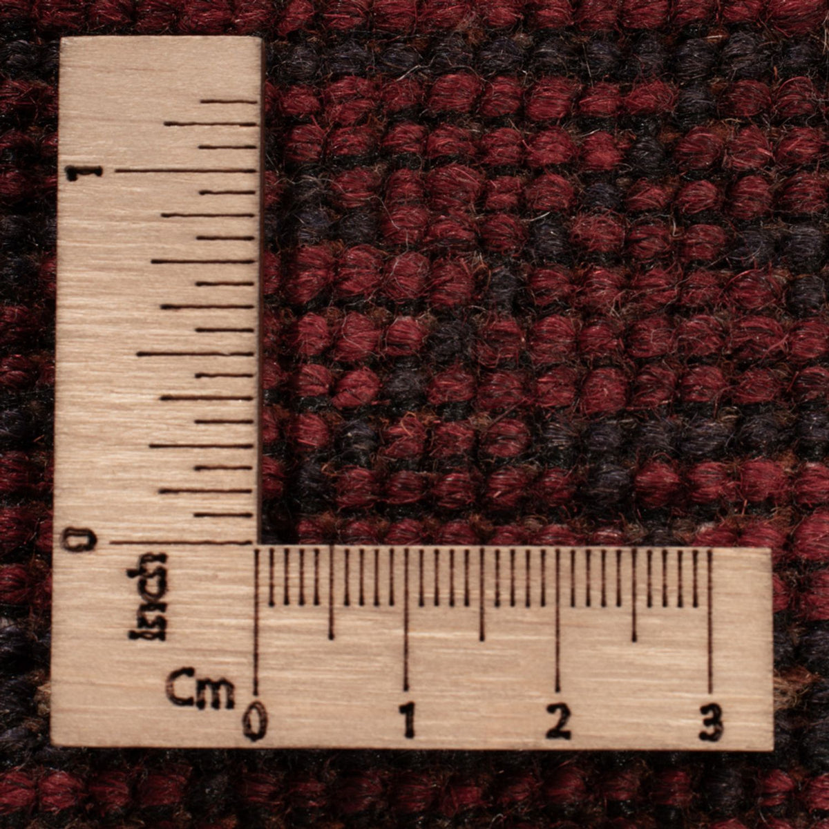 Afghaans tapijt - Kunduz - 196 x 125 cm - donkerrood