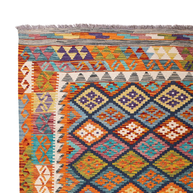 Kelim tapijt - Splash - 290 x 199 cm - veelkleurig