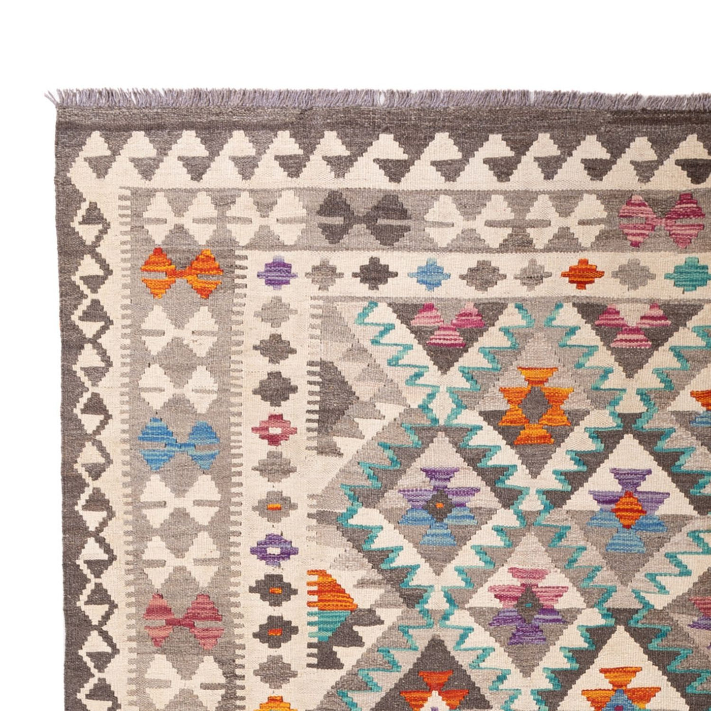 Kilim Maimana Tapijt 300x197cm - Wollen tapijt