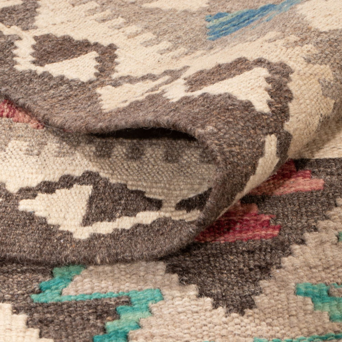 Kelim tapijt - Splash - 300 x 197 cm - veelkleurig