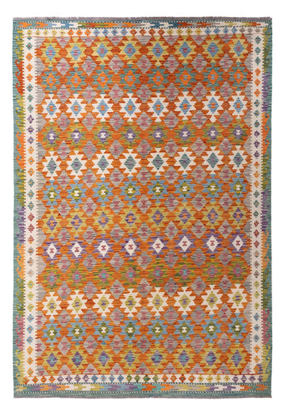 Kilim Maimana Tapijt 206x298cm - Wollen tapijt