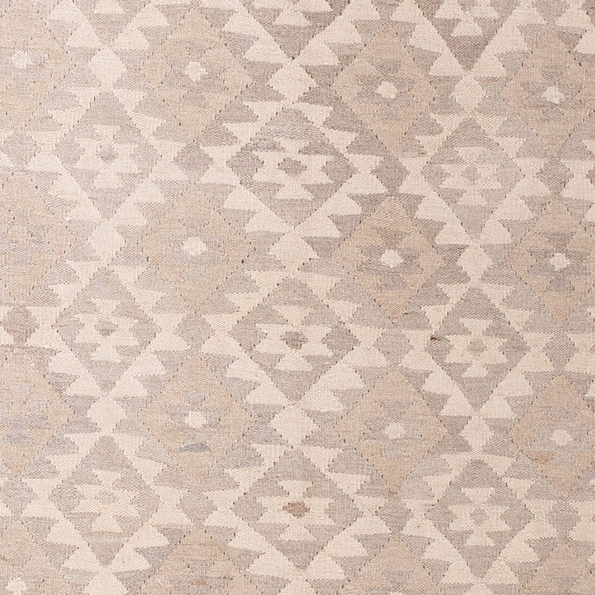 Kelim tapijt - Splash - 301 x 210 cm - lichtgrijs