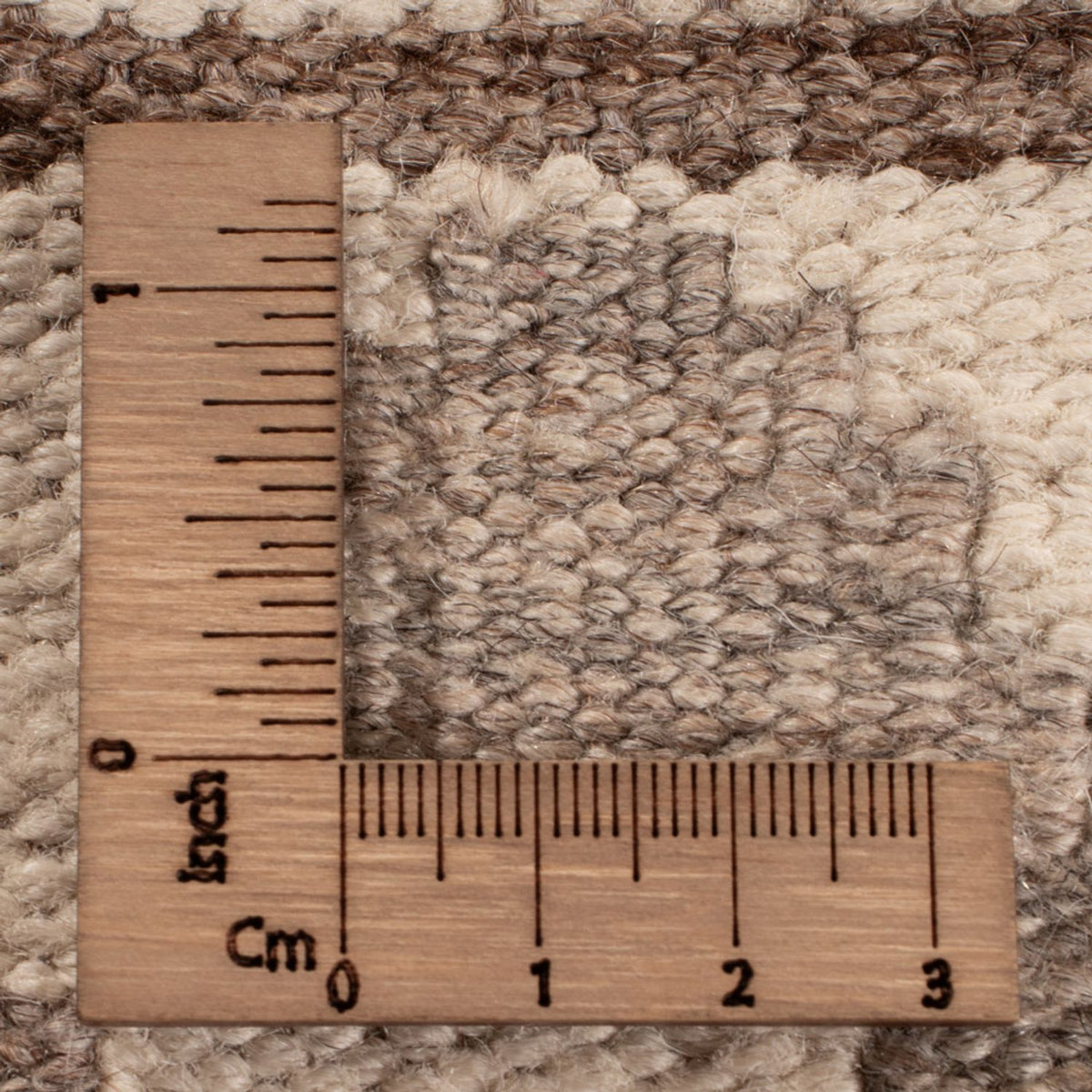 Kelim tapijt - Splash - 289 x 201 cm - lichtgrijs