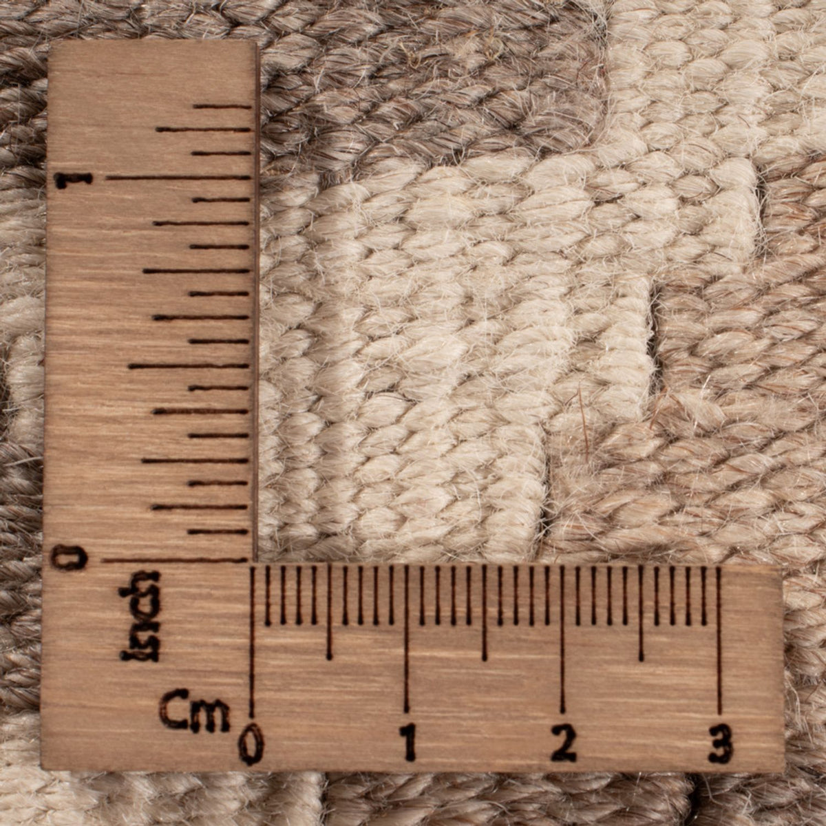 Kelim tapijt - Splash - 281 x 200 cm - lichtgrijs