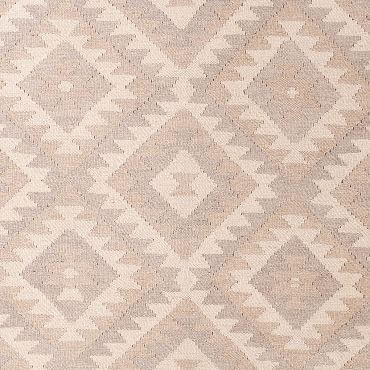 Kelim tapijt - Splash - 280 x 198 cm - lichtgrijs