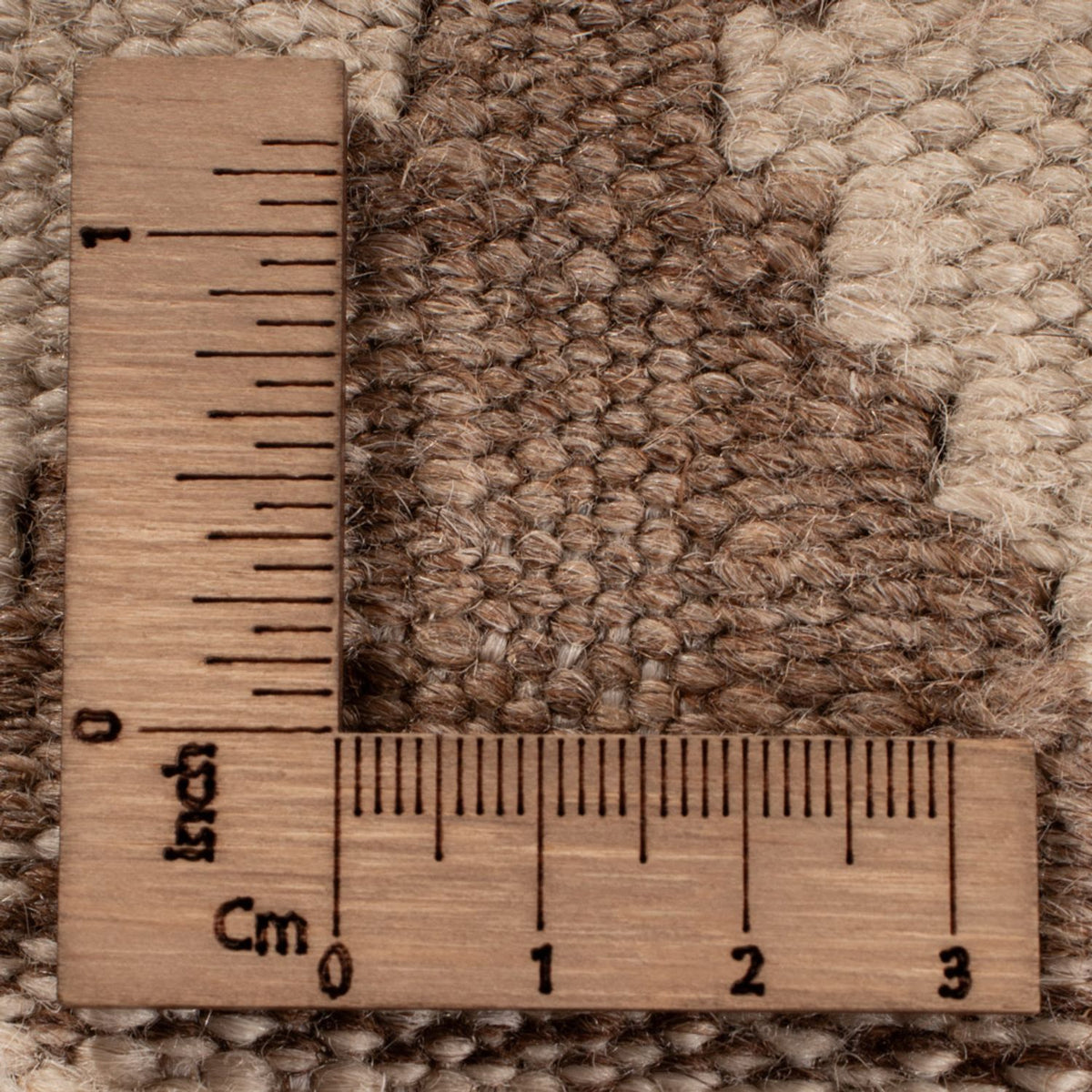 Kelim tapijt - Splash - 301 x 206 cm - lichtgrijs