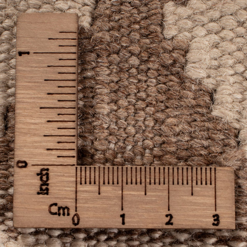 Kelim tapijt - Splash - 301 x 206 cm - lichtgrijs