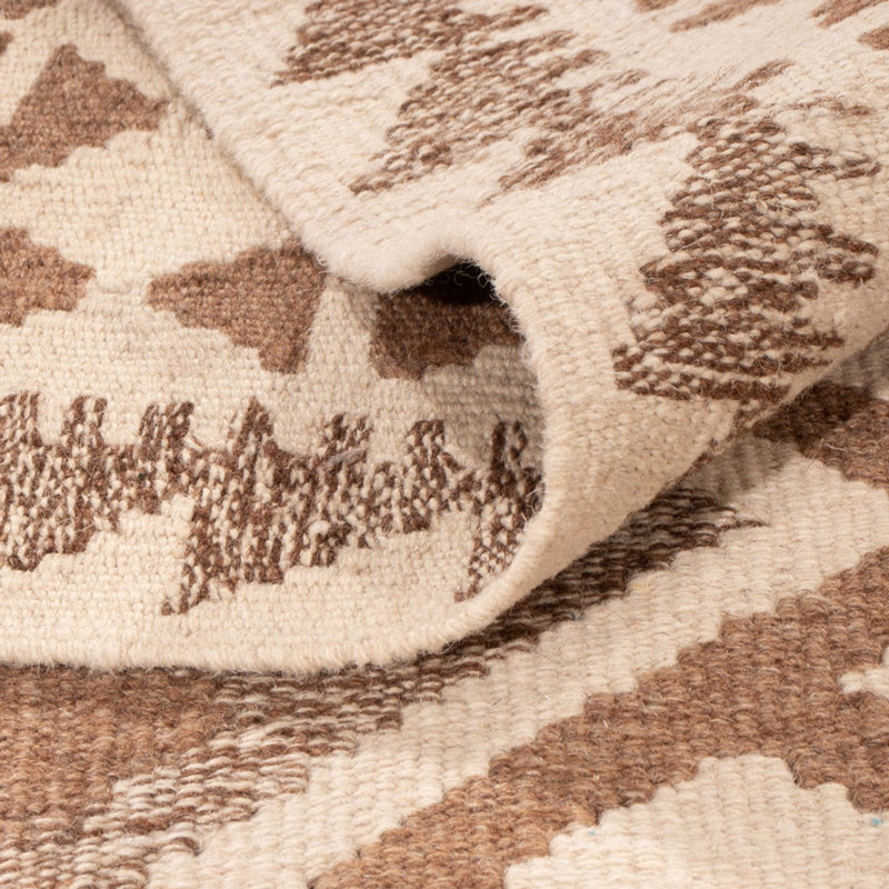 Kelim tapijt - Splash - 303 x 206 cm - grijs