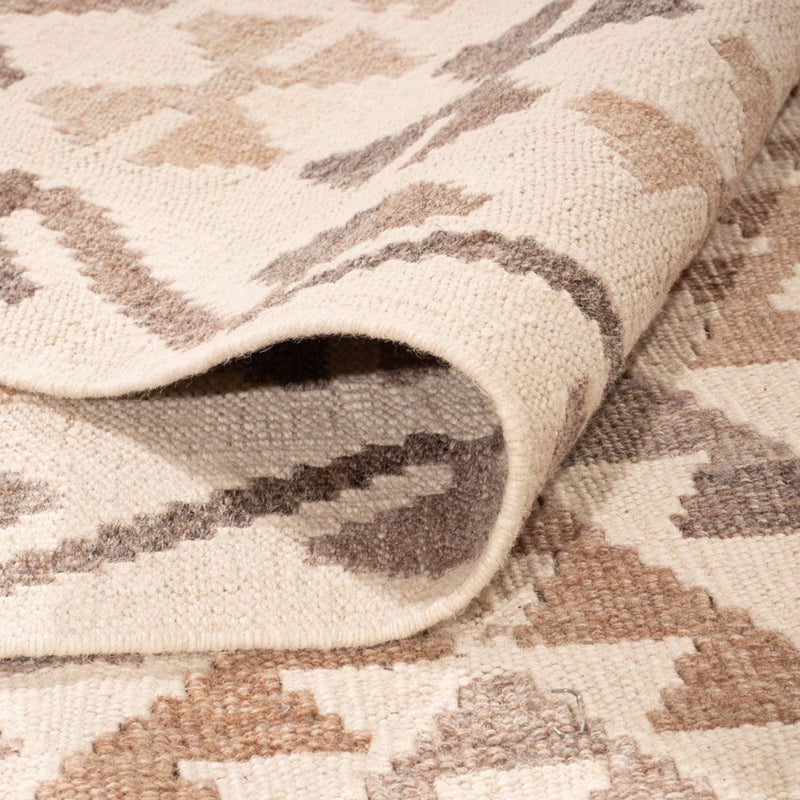 Kelim tapijt - Splash - 290 x 199 cm - grijs