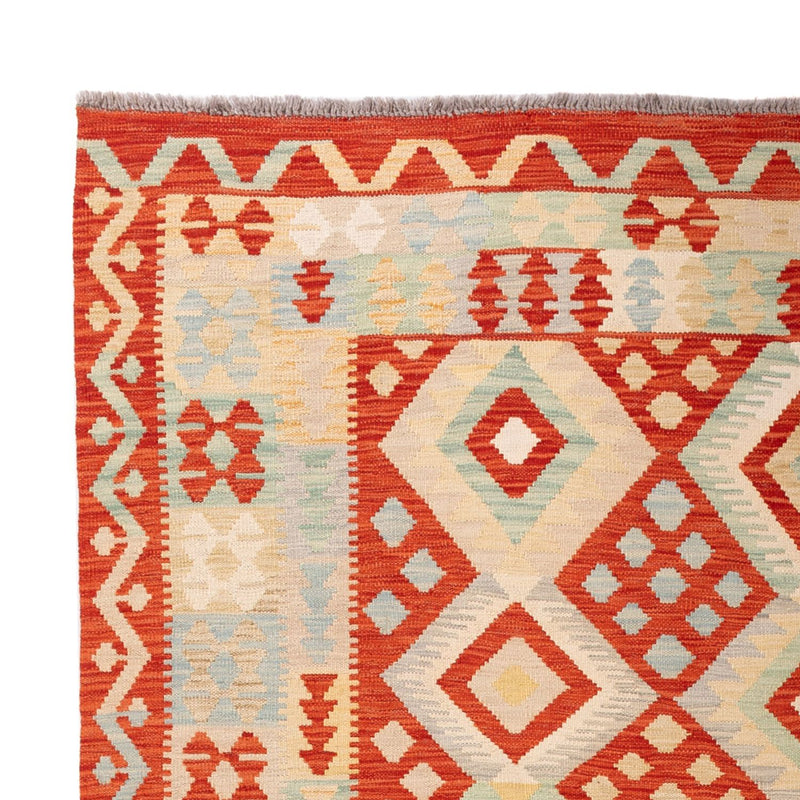 Kelim tapijt - Splash - 294 x 209 cm - veelkleurig