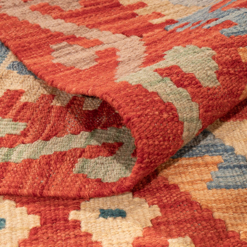 Kelim tapijt - Splash - 304 x 202 cm - veelkleurig