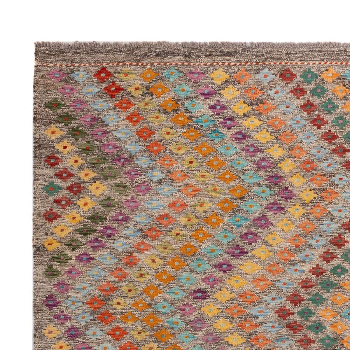 Kilim Maimana Tapijt 206x298cm - Wollen tapijt