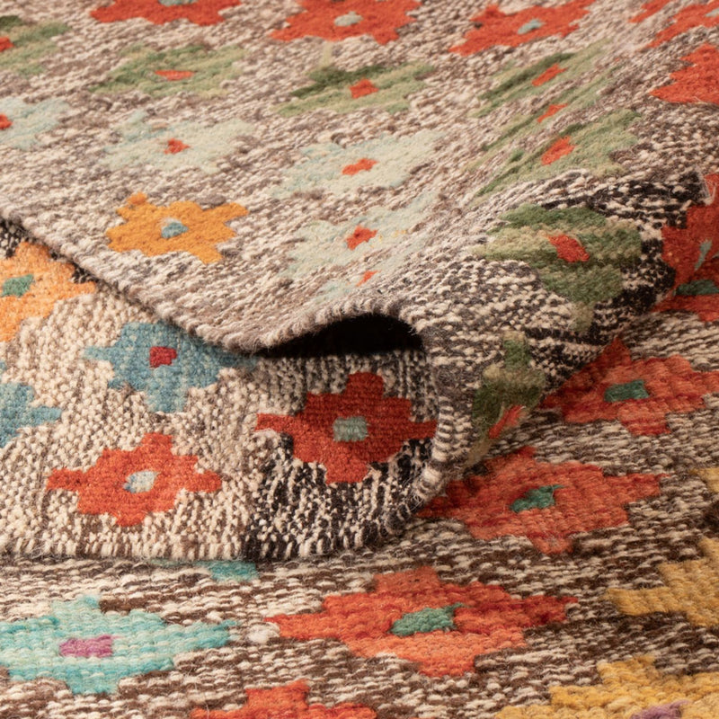 Kelim tapijt - Splash - 298 x 206 cm - veelkleurig