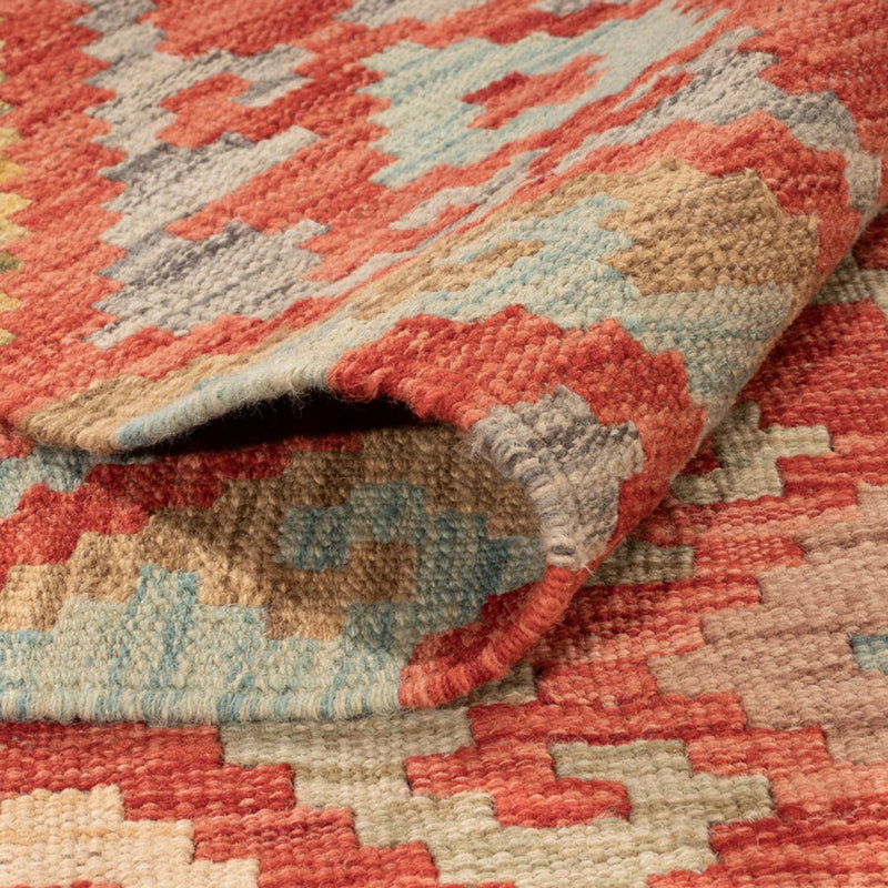 Kelim tapijt - Splash - 300 x 202 cm - veelkleurig