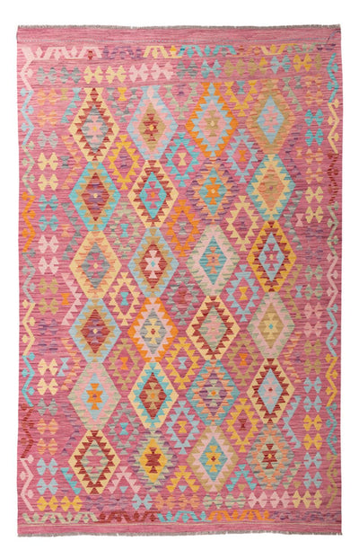 Kilim Maimana Tapijt 194x297cm - Wollen tapijt
