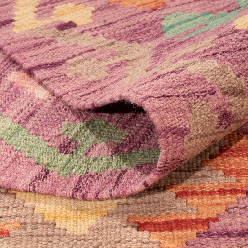Kelim tapijt - Splash - 299 x 198 cm - veelkleurig