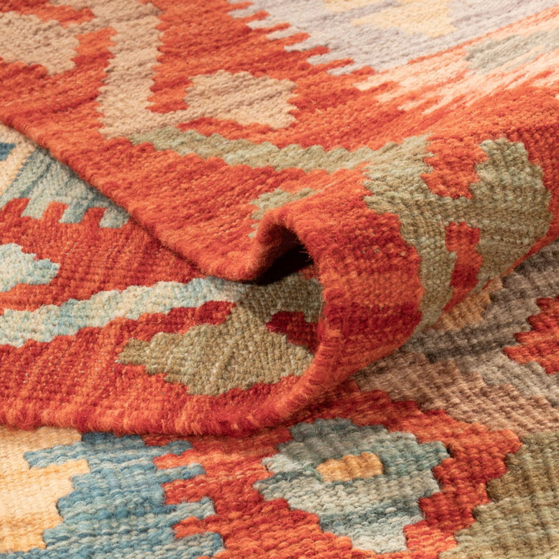 Kelim tapijt - Splash - 305 x 207 cm - veelkleurig