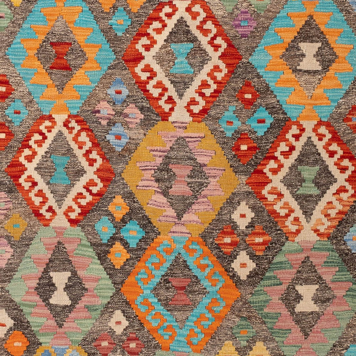 Kelim tapijt - Splash - 314 x 201 cm - veelkleurig