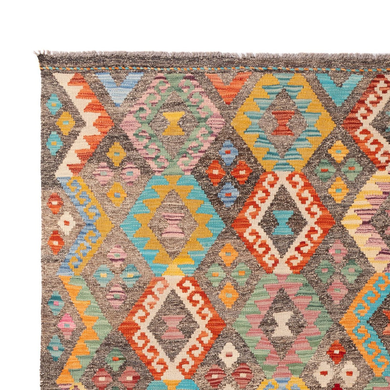 Kelim tapijt - Splash - 314 x 201 cm - veelkleurig
