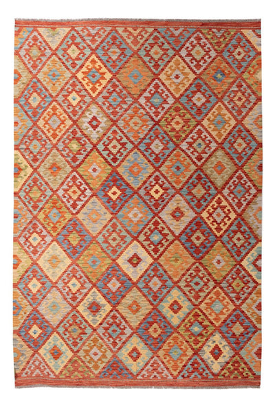 Kilim Maimana Tapijt 201x292cm - Wollen tapijt