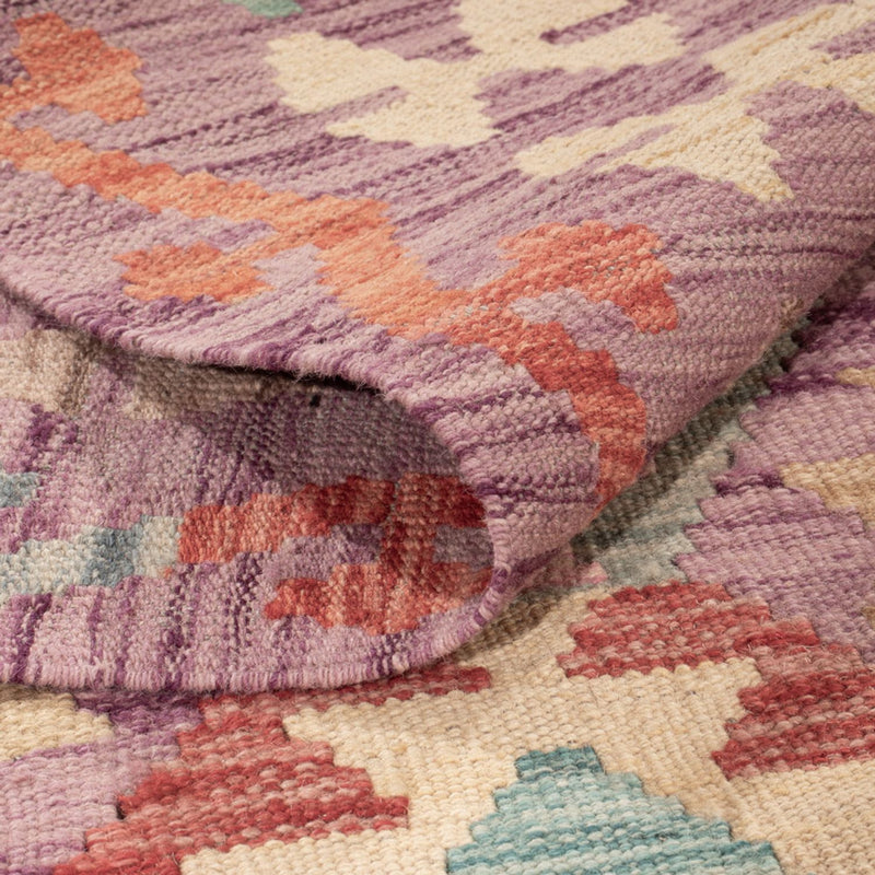 Kelim tapijt - Splash - 173 x 124 cm - veelkleurig