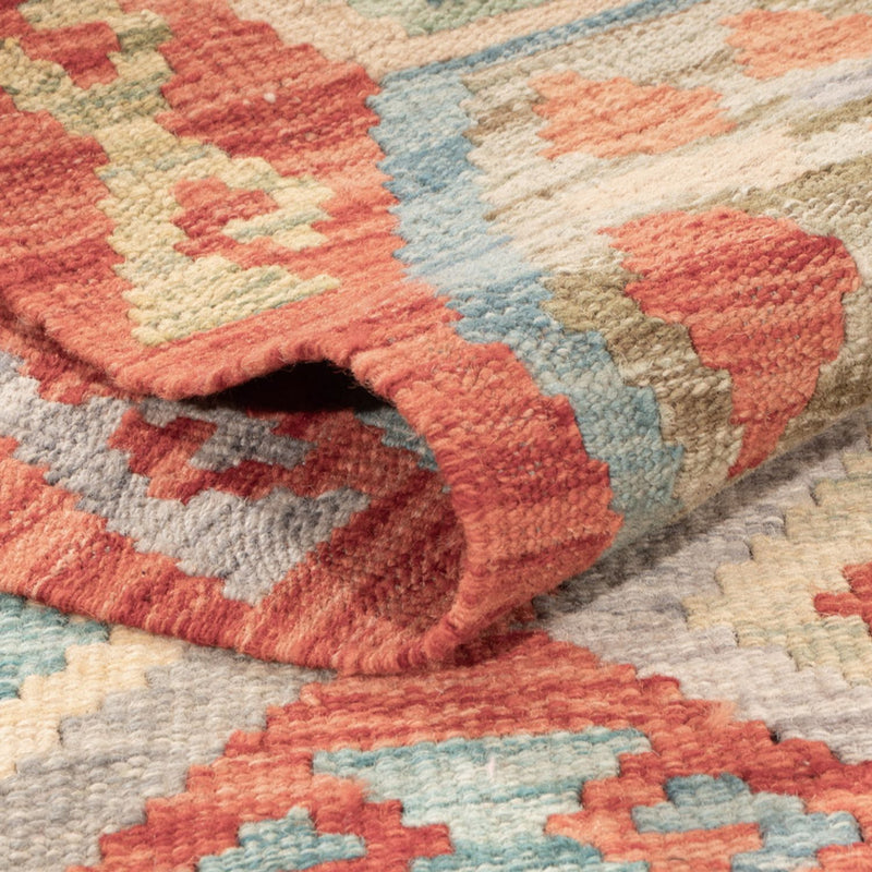 Kelim tapijt - Splash - 186 x 122 cm - veelkleurig