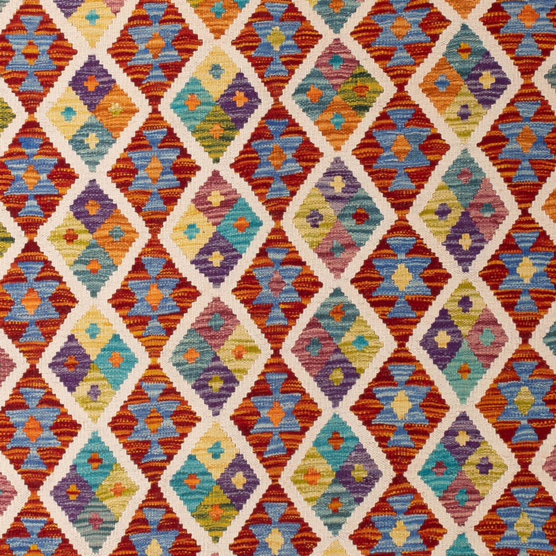 Kelim tapijt - Splash - 307 x 205 cm - veelkleurig