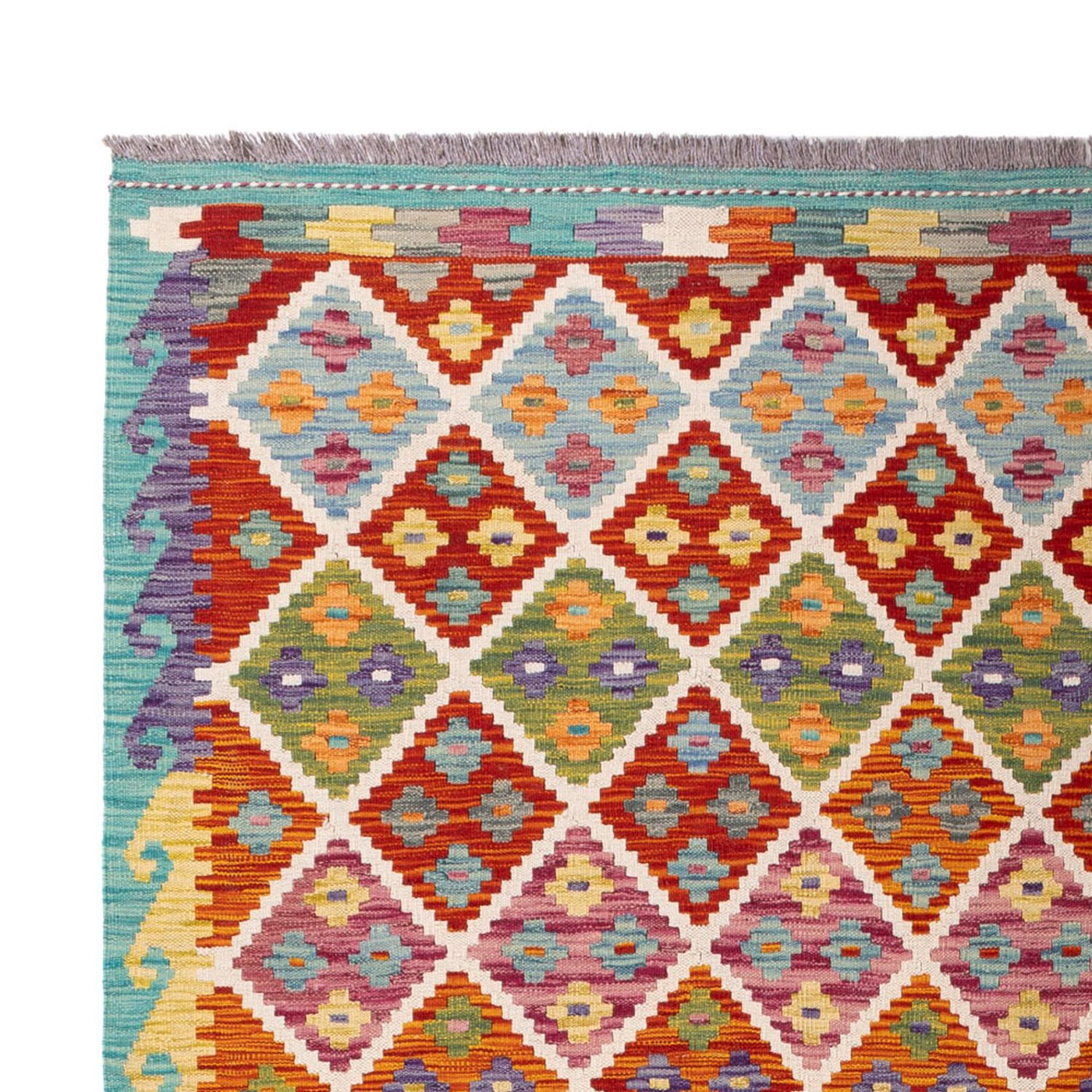 Kilim Maimana Tapijt 293x213cm - Wollen tapijt