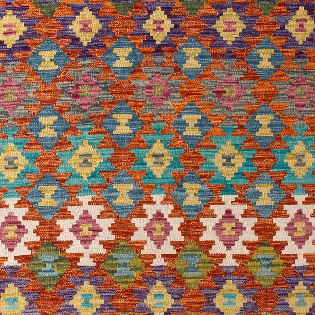 Kelim tapijt - Splash - 292 x 213 cm - veelkleurig