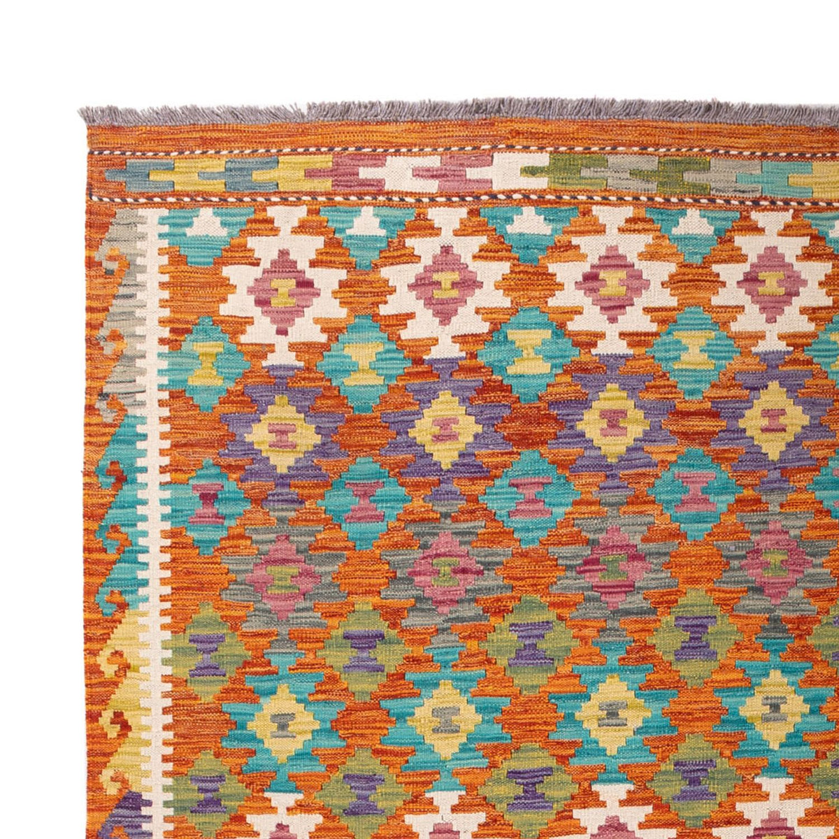 Kelim tapijt - Splash - 292 x 213 cm - veelkleurig