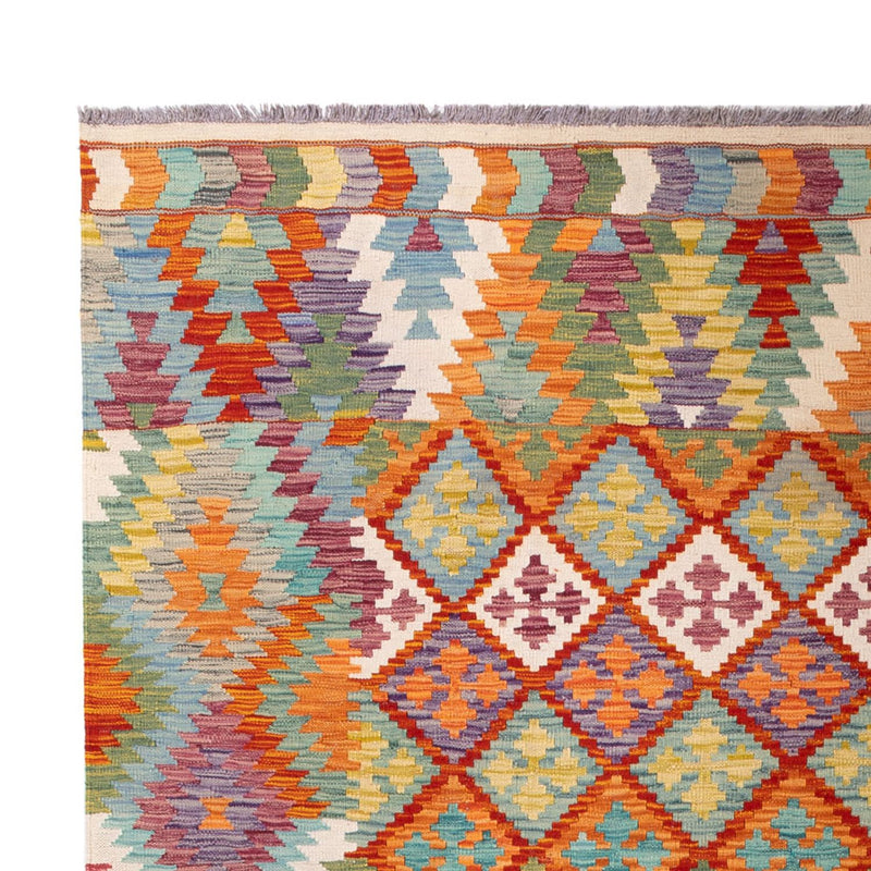 Kelim tapijt - Splash - 296 x 209 cm - veelkleurig