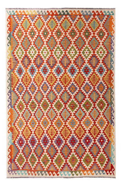 Kilim Maimana Tapijt 200x307cm - Wollen tapijt