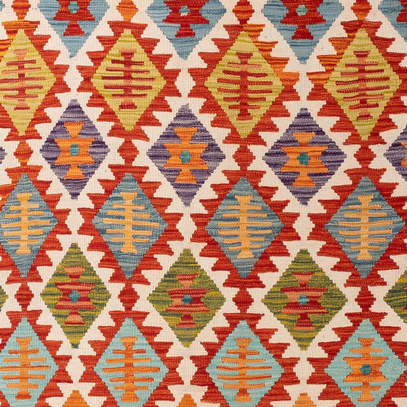 Kelim tapijt - Splash - 307 x 200 cm - veelkleurig