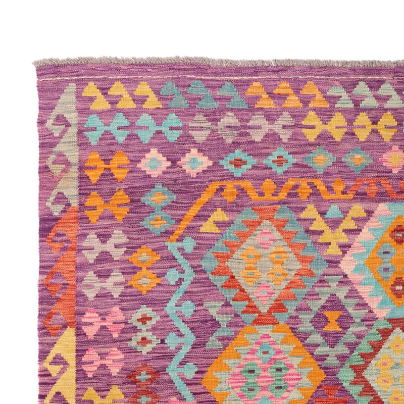 Kelim tapijt - Splash - 301 x 200 cm - veelkleurig