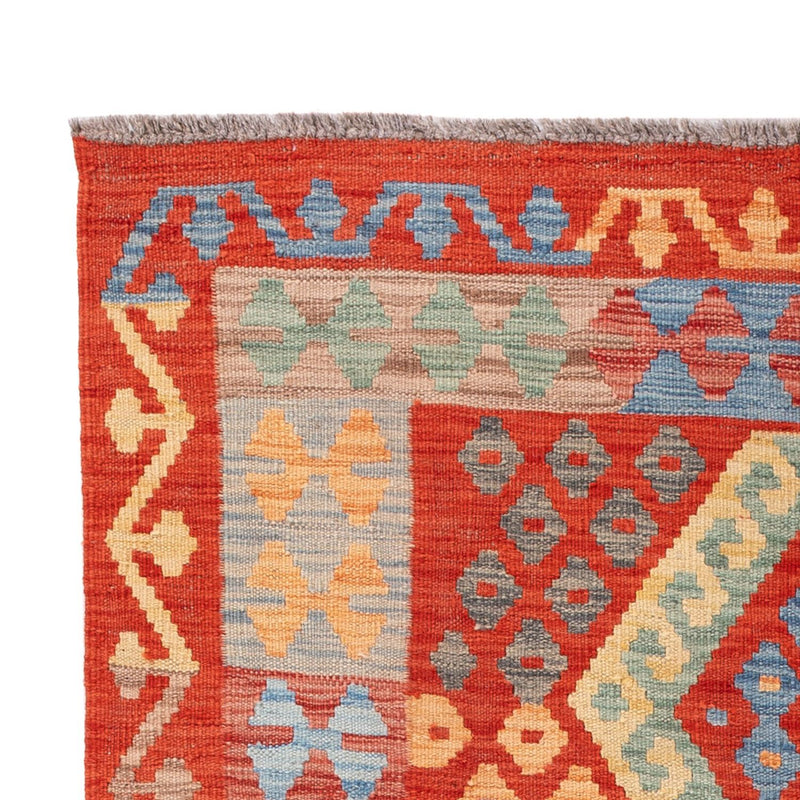 Kelim tapijt - Splash - 187 x 113 cm - veelkleurig