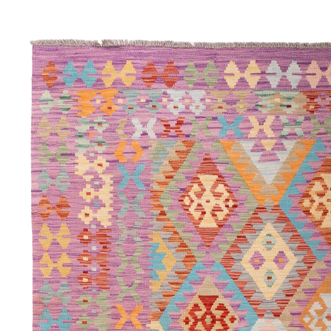Kilim Maimana Tapijt 300x203cm - Wollen tapijt