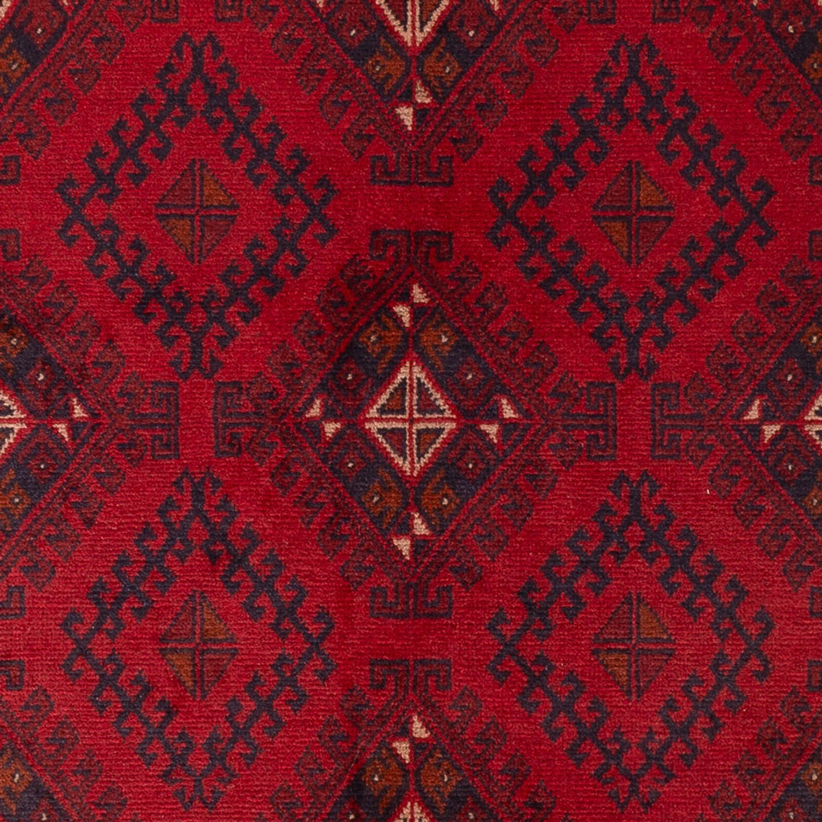 Afghaans tapijt - Kunduz - 201 x 126 cm - rood