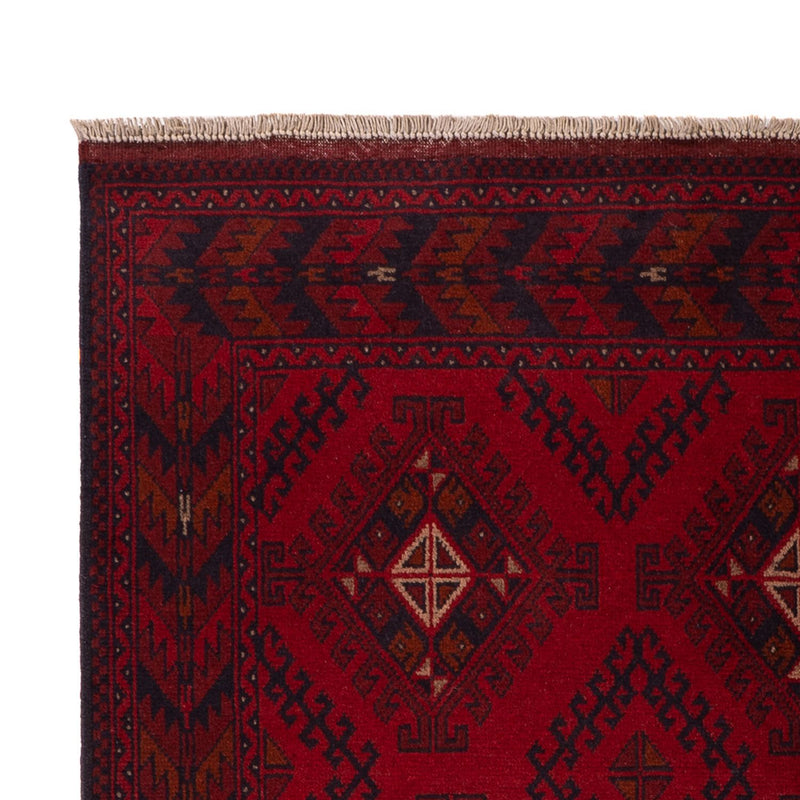 Afghaans tapijt - Kunduz - 201 x 126 cm - rood