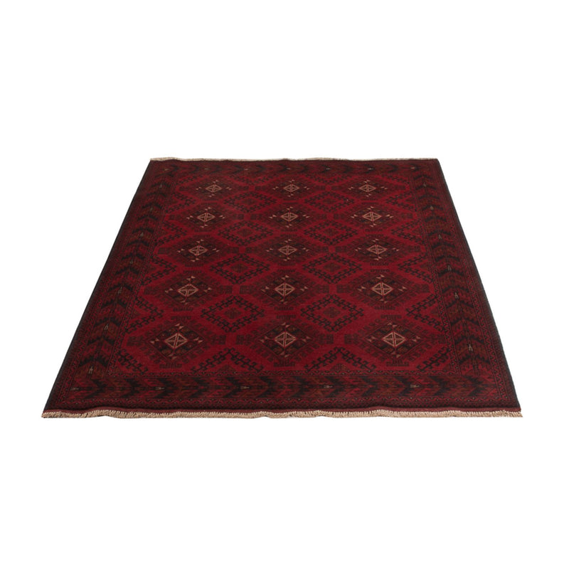 Afghaans tapijt - Kunduz - 201 x 126 cm - rood