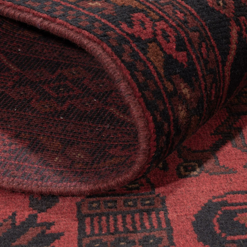 Afghaans tapijt - Kunduz - 197 x 128 cm - rood