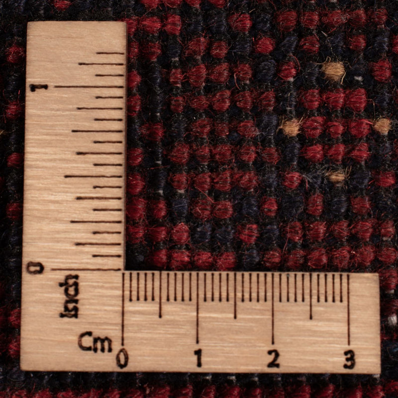 Afghaans tapijt - Kunduz - 196 x 126 cm - donkerrood