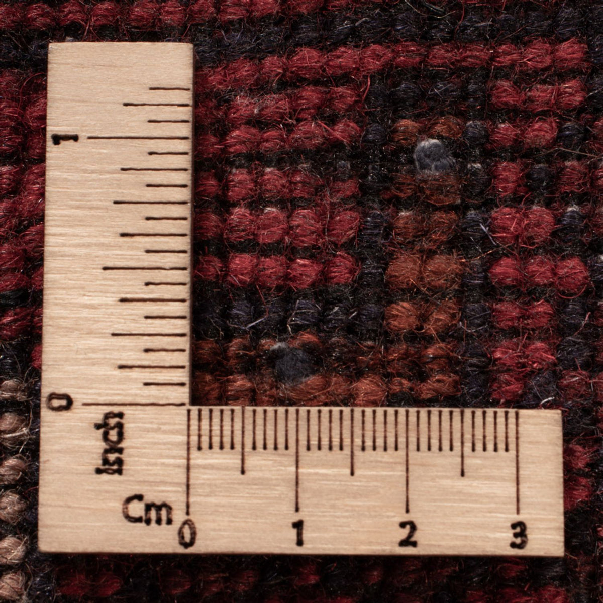 Afghaans tapijt - Kunduz - 191 x 127 cm - donkerrood