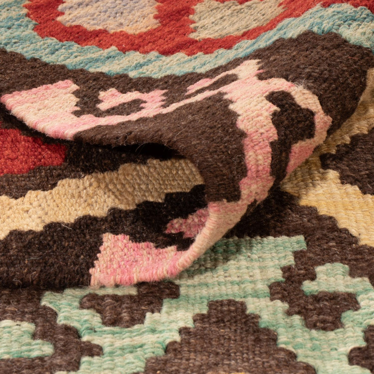 Kelim tapijt - Splash - 294 x 201 cm - veelkleurig