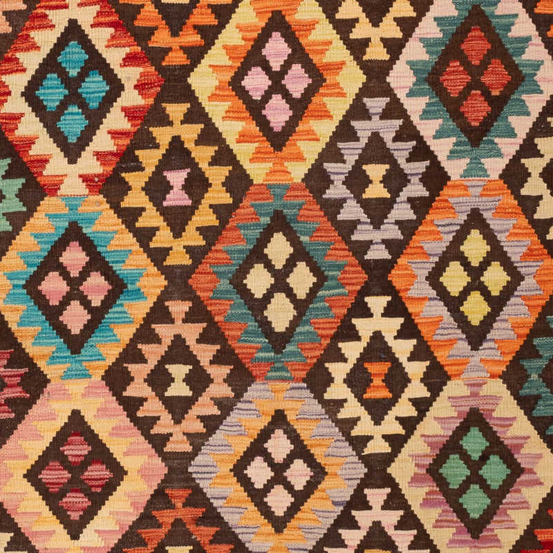 Kelim tapijt - Splash - 307 x 205 cm - veelkleurig
