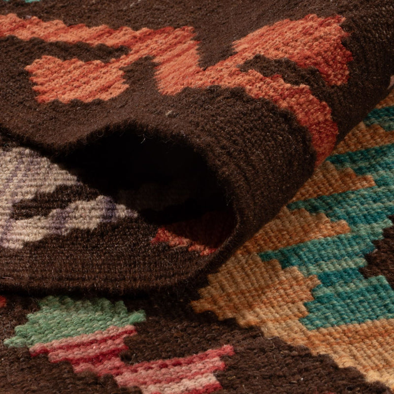 Kelim tapijt - Splash - 307 x 205 cm - veelkleurig