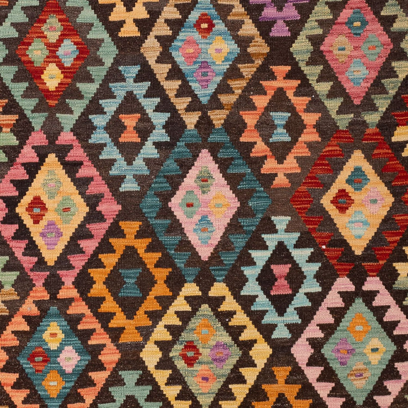 Kelim tapijt - Splash - 303 x 210 cm - veelkleurig