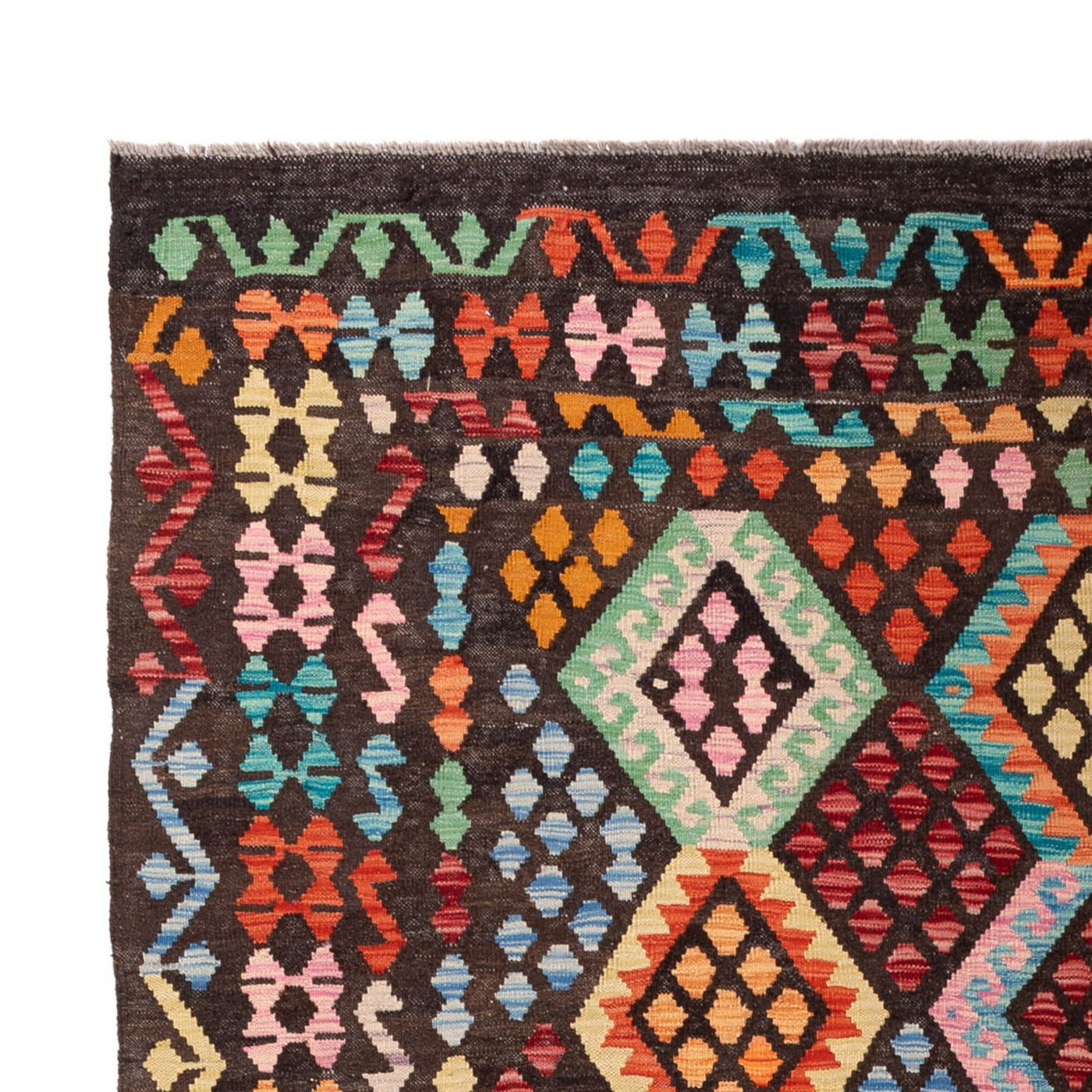 Kilim Maimana Tapijt 293x206cm - Wollen tapijt