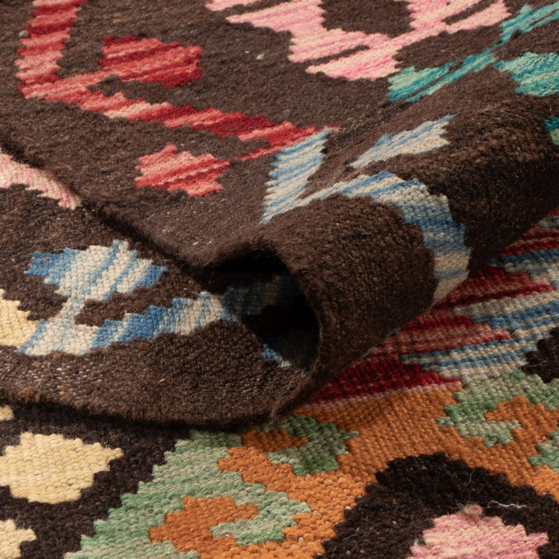 Kelim tapijt - Splash - 293 x 206 cm - veelkleurig