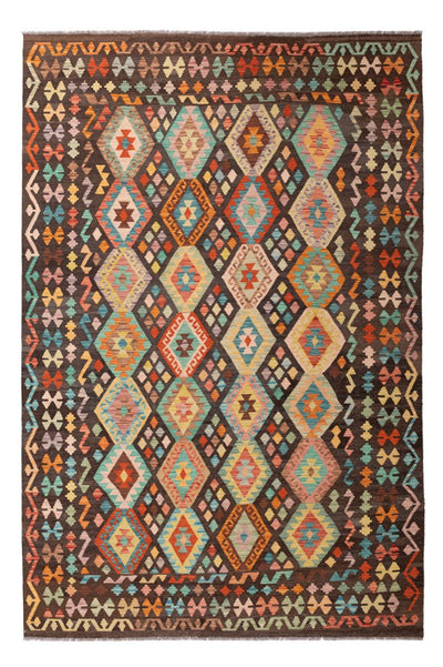 Kilim Maimana Tapijt 201x306cm - Wollen tapijt