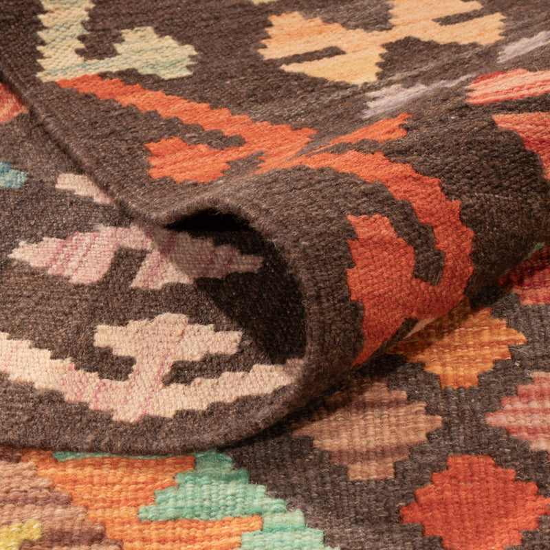 Kelim tapijt - Splash - 306 x 201 cm - veelkleurig